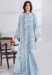 Picture of Cotton Light Steel Blue Straight Cut Salwar Kameez