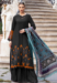 Picture of Alluring Rayon Black Straight Cut Salwar Kameez