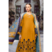 Picture of Rayon Dark Golden Rod Straight Cut Salwar Kameez