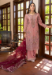 Picture of Splendid Organza Rosy Brown Readymade Salwar Kameez