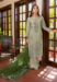 Picture of Charming Organza Silver Readymade Salwar Kameez