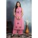 Picture of Rayon & Silk Pale Violet Red Kurtis And Tunic