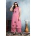 Picture of Rayon & Silk Pale Violet Red Kurtis And Tunic