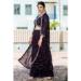 Picture of Rayon & Silk Dark Slate Grey Kurtis And Tunic