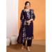 Picture of Rayon & Silk Midnight Blue Kurtis And Tunic