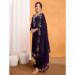 Picture of Rayon & Silk Midnight Blue Kurtis And Tunic