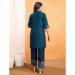 Picture of Rayon & Silk Midnight Blue Kurtis And Tunic