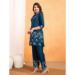 Picture of Rayon & Silk Midnight Blue Kurtis And Tunic