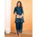 Picture of Rayon & Silk Midnight Blue Kurtis And Tunic