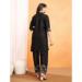 Picture of Nice Rayon & Silk Black Kurtis And Tunic