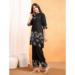 Picture of Nice Rayon & Silk Black Kurtis And Tunic