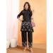 Picture of Nice Rayon & Silk Black Kurtis And Tunic