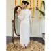 Picture of Gorgeous Chiffon White Kurtas