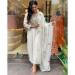 Picture of Amazing Chiffon Off White Kurtas