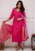 Picture of Comely Chiffon Crimson Kurtas