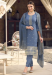 Picture of Sightly Silk Slate Grey Readymade Salwar Kameez