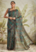 Picture of Well Formed Satin & Silk Dim Gray Saree