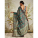 Picture of Well Formed Satin & Silk Dim Gray Saree