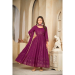 Picture of Exquisite Georgette Brown Anarkali Salwar Kameez