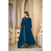 Picture of Fascinating Georgette Navy Blue Anarkali Salwar Kameez