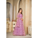 Picture of Taking Net Plum Anarkali Salwar Kameez