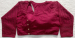 Picture of Gorgeous Cotton Maroon Designer Blouse