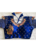 Picture of Beauteous Silk Dark Blue Designer Blouse