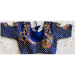 Picture of Beauteous Silk Dark Blue Designer Blouse