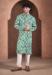 Picture of Beauteous Chiffon & Silk Sea Green Kurtas