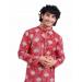 Picture of Taking Chiffon & Silk Indian Red Kurtas