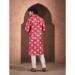 Picture of Taking Chiffon & Silk Indian Red Kurtas