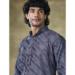 Picture of Classy Chiffon Navy Blue Kurtas