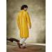 Picture of Delightful Chiffon Golden Rod Kurtas