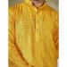 Picture of Delightful Chiffon Golden Rod Kurtas