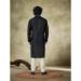 Picture of Resplendent Chiffon Black Kurtas