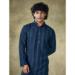 Picture of Delightful Chiffon Dark Slate Grey Kurtas