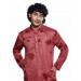 Picture of Good Looking Silk Maroon Kurtas