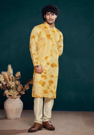 Picture of Well Formed Silk Burly Wood Kurtas