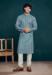 Picture of Alluring Silk Slate Grey Kurtas