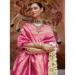 Picture of Graceful Silk Hot Pink Saree