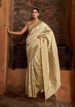 Picture of Grand Silk Beige Saree