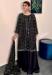 Picture of Comely Georgette Black Readymade Salwar Kameez