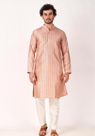 Picture of Superb Silk Pink Kurtas