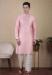 Picture of Statuesque Silk Pink Kurtas