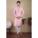 Picture of Statuesque Silk Pink Kurtas