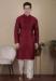 Picture of Ideal Silk Maroon Kurtas