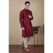 Picture of Ideal Silk Maroon Kurtas