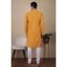 Picture of Gorgeous Cotton & Silk Golden Rod Kurtas