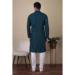 Picture of Amazing Cotton & Silk Navy Blue Kurtas