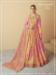 Picture of Beauteous Organza Indian Red Anarkali Salwar Kameez